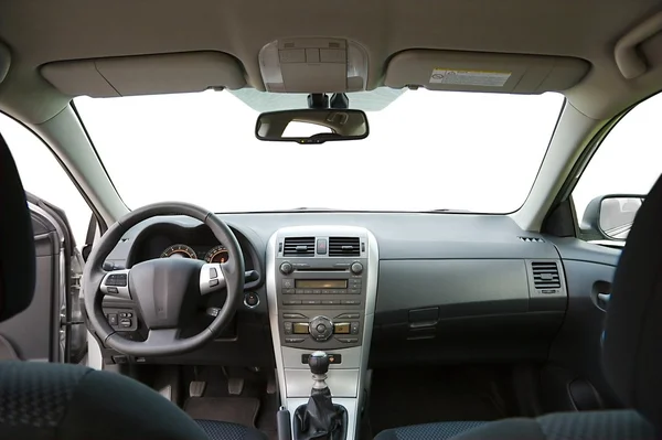 Vista interior del coche — Foto de Stock