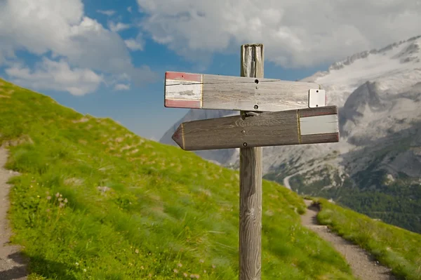 Turistika směr znamení — Stock fotografie