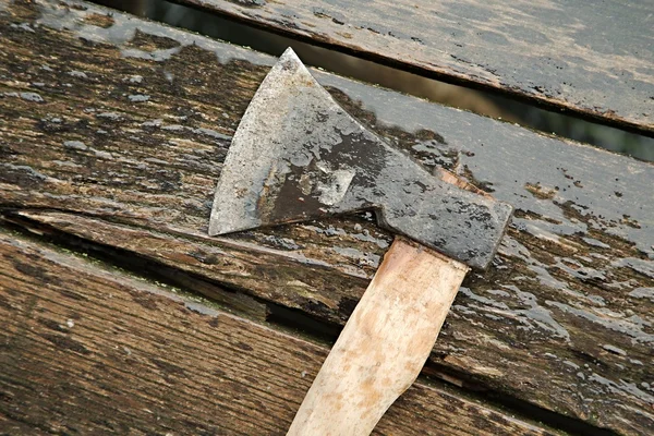 A nedves deszka Axe — Stock Fotó