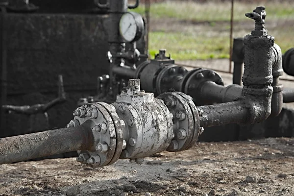 Poço de petróleo Deatil — Fotografia de Stock