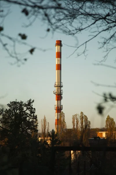 Old Industrial Chimney — Stock Photo, Image