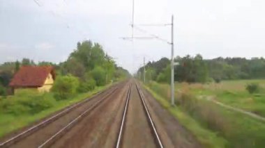 Tren hızlı hareket