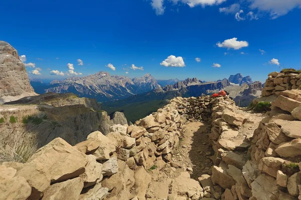 Dolomitas paisagem montanhosa — Fotografia de Stock