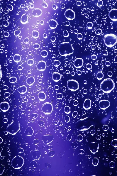 Droplets on glass — Stock Photo, Image