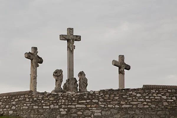 Croix sur la colline — Photo