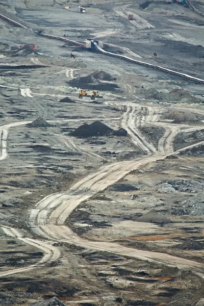 Zona de minas de carbón — Foto de Stock
