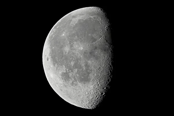 Månen detaljerad närbild — Stockfoto
