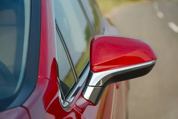 Car mirror closeup — Stock Photo, Image