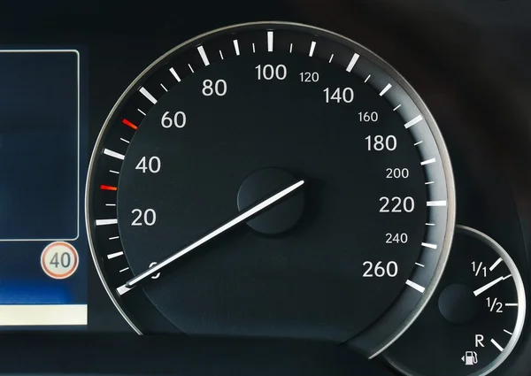 Speedometer of a car — Stock Photo, Image