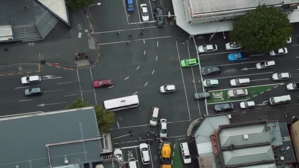 上からの都市交通 — ストック動画