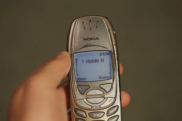 오래 된 노키아 휴대 전화 — 스톡 사진