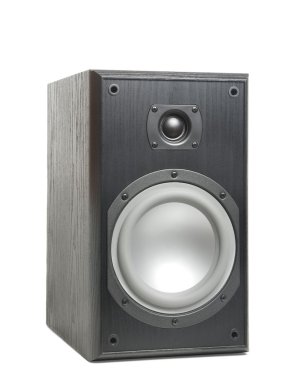 Beyaz izole HiFi hoparlör