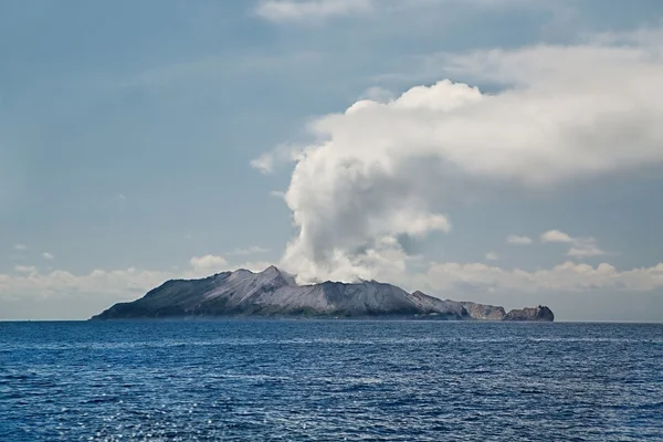 Vulkaan van het Witte Eiland — Stockfoto