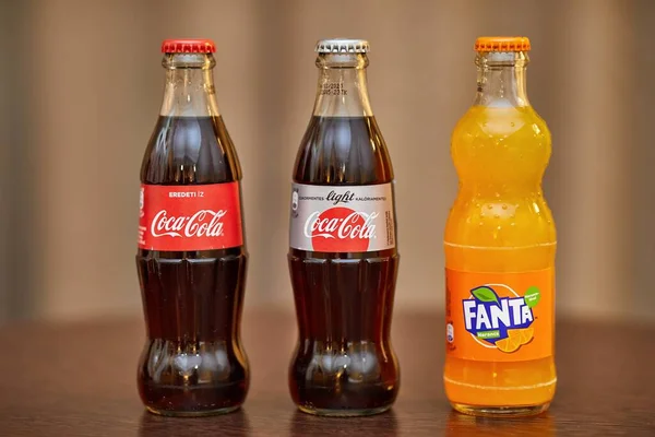 Garrafa de Coca-Cola — Fotografia de Stock