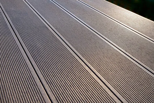 WPC Holz Kunststoff Composit Deck Textur — Stockfoto