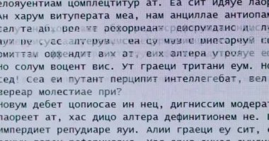 Rastgele Rusça sözcüklerle ekranı kapat