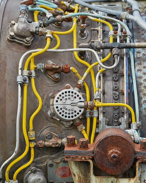 Motor a reacción viejo — Foto de Stock
