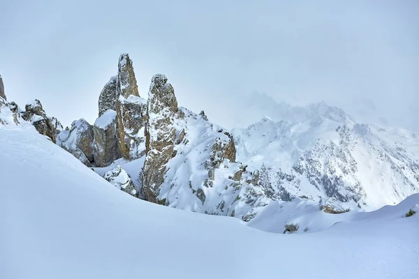 Montagne in inverno — Foto Stock