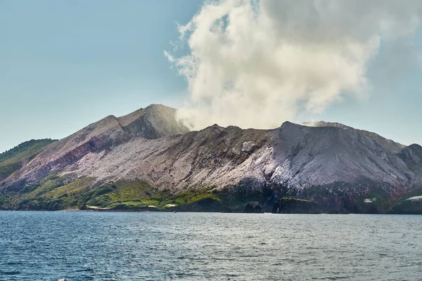 Vulkaan van het Witte Eiland — Stockfoto