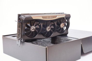 EVGA Geforce RTX 3090 Nvidia GPU görüntüleme