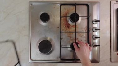 Kirli gaz ocağı ısıtması