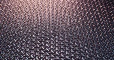 Gelecekçi görünümlü metal şebeke yapısı