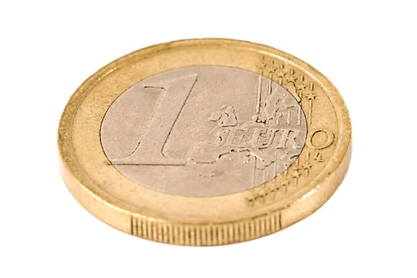 Moneda en euros — Foto de Stock