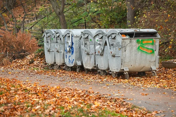 Çöp Konteyneri — Stok fotoğraf