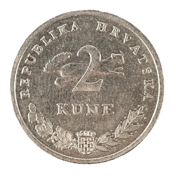 Kroatiska mynt — Stockfoto