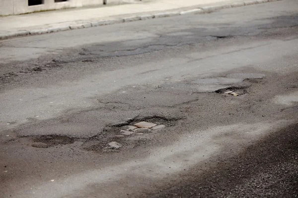 Potholes — Stock Photo, Image