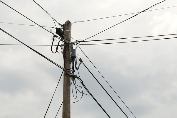 Elektrische leidingen — Stockfoto