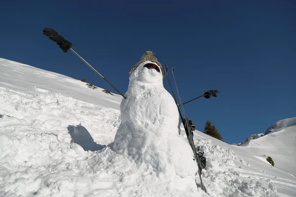 Pupazzo di neve — Foto Stock