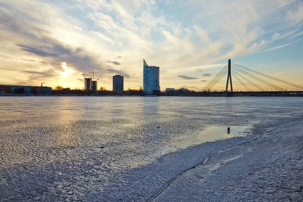 Brücke in Riga — Stockfoto