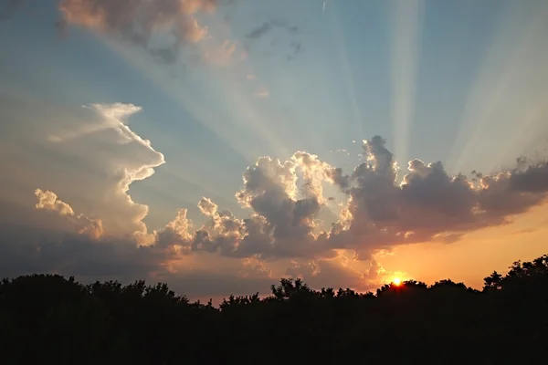 Pôr do sol — Fotografia de Stock