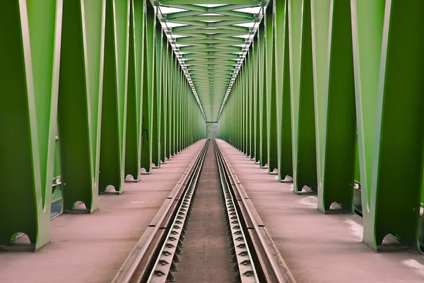 Ponte ferroviario — Foto Stock