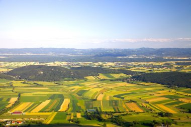 tarım alanlarının görünümü