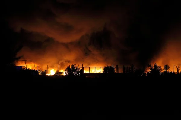 Huge Fire — Stock Photo, Image