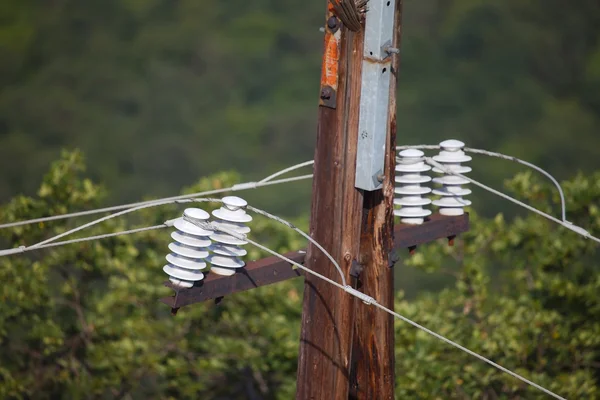 Linhas eléctricas — Fotografia de Stock