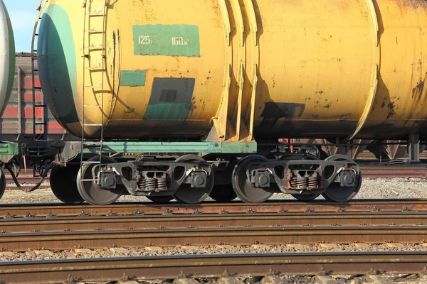 Freight train passing — Stock Photo, Image