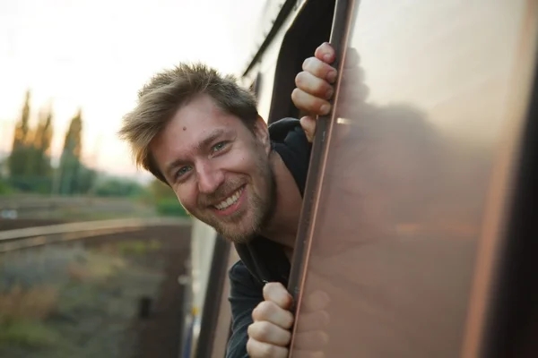 Railroad travel — Stock Photo, Image