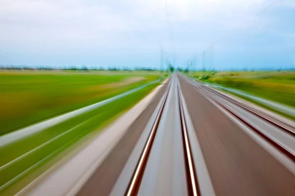 Rails blur — Stock Photo, Image