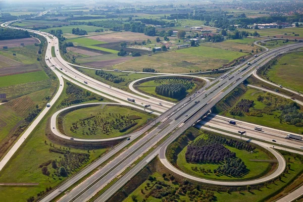 高速道路の交差点 — ストック写真
