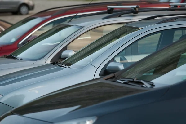 Coches aparcados — Foto de Stock