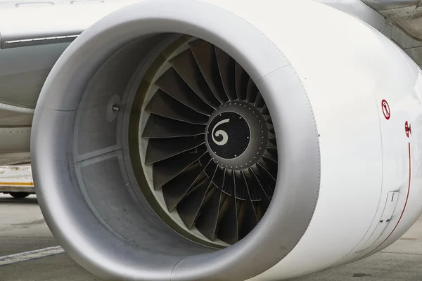 Jet turbine close-up — Stockfoto