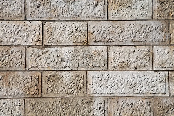 Beyaz taş duvar — Stok fotoğraf
