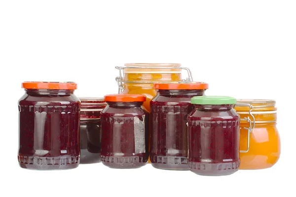 Jars of Jam — Stock Photo, Image