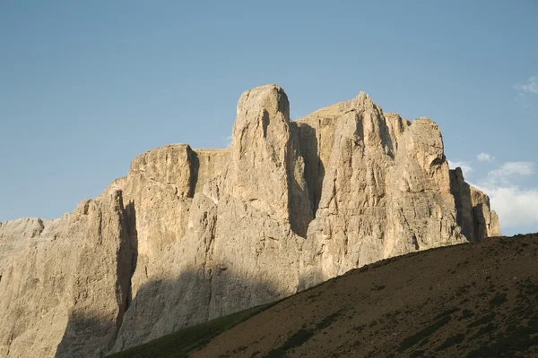Kliffen in de Dolomieten — Stockfoto