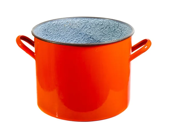 大きな赤い鍋 — ストック写真