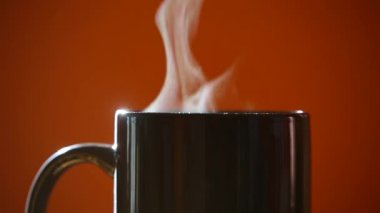 Sıcak çay bardağı streamin
