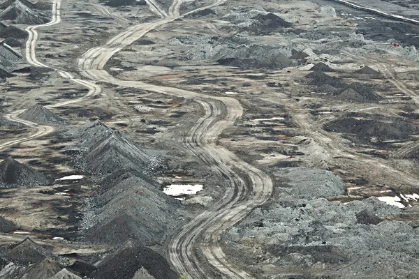 Zona miniera di carbone — Foto Stock